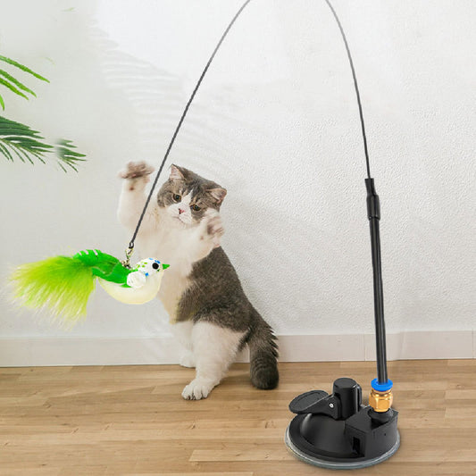 LUXOROA™Sucker Toy Cat Teaser Stick