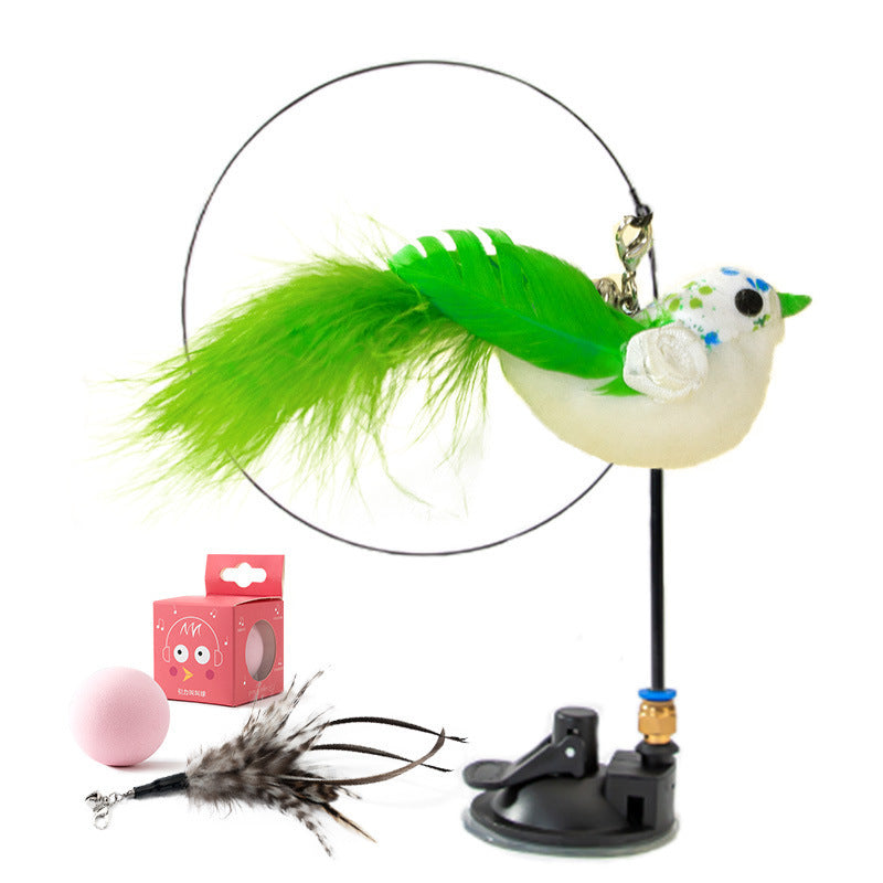 LUXOROA™Sucker Toy Cat Teaser Stick
